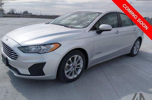 Ingot Silver Metallic 2019 Ford Fusion Hybrid SE