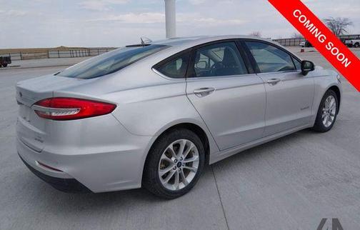 Ingot Silver Metallic 2019 Ford Fusion Hybrid SE