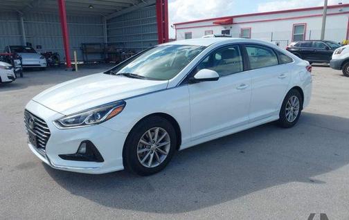 Quartz White Pearl 2018 Hyundai SONATA ECO