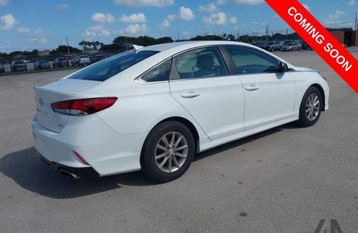 Quartz White Pearl 2018 Hyundai SONATA ECO