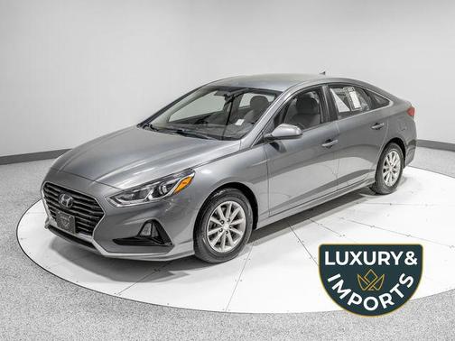 Machine Gray 2018 Hyundai SONATA ECO