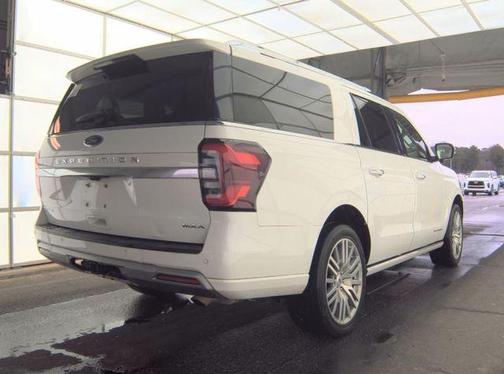 Star White Metallic Tri-Coat 2023 Ford Expedition Max Platinum
