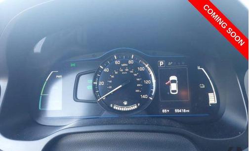 Symphony Air Silver Metallic 2019 Hyundai IONIQ Hybrid Blue