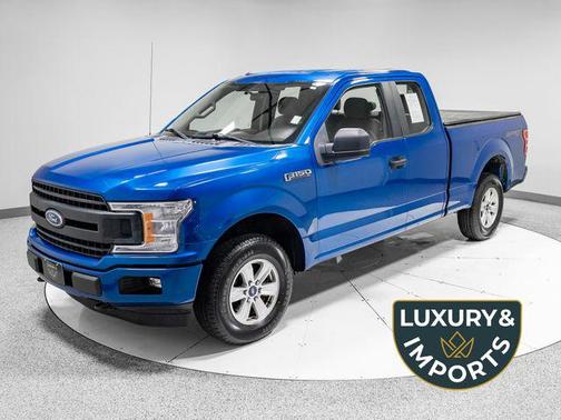 Lightning Blue 2018 Ford F-150 XL