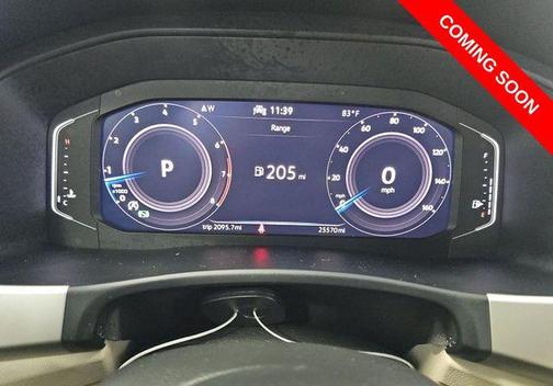 Blue Metallic 2023 Volkswagen Atlas 3.6L SE w/Technology