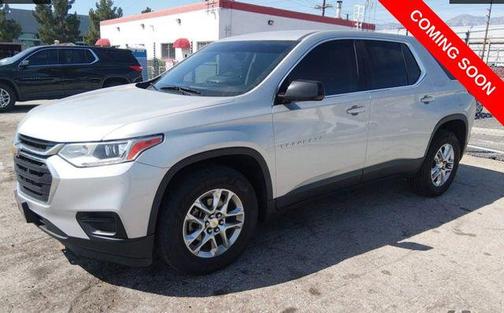 Silver Ice Metallic 2020 Chevrolet Traverse LS
