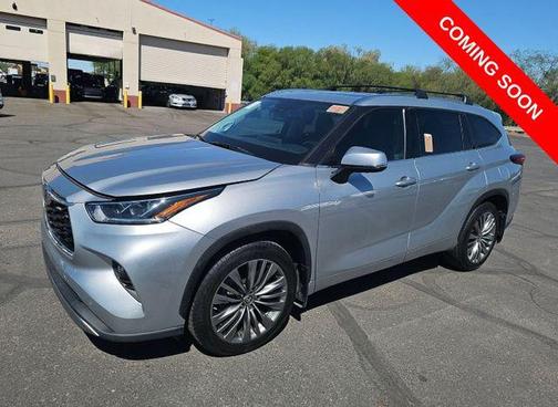 Celestial Silver Metallic 2021 Toyota Highlander Platinum