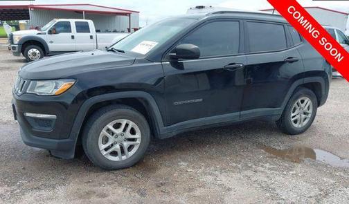 Diamond Black Crystal Pearlcoat 2018 Jeep Compass Sport