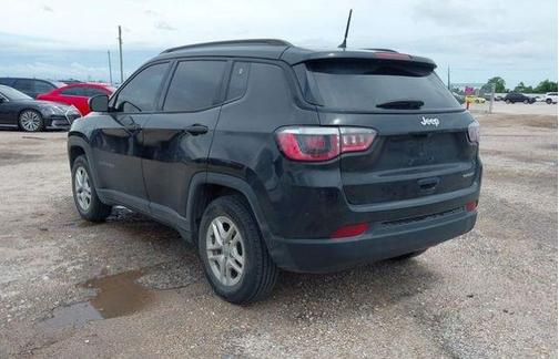 Diamond Black Crystal Pearlcoat 2018 Jeep Compass Sport