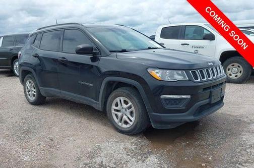 Diamond Black Crystal Pearlcoat 2018 Jeep Compass Sport
