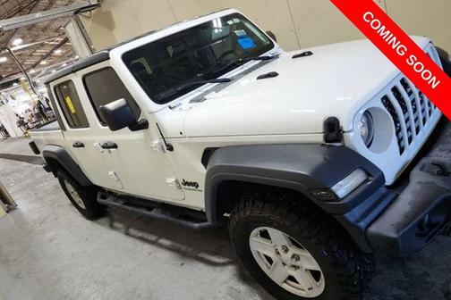 Bright White Clearcoat 2020 Jeep Gladiator Sport S
