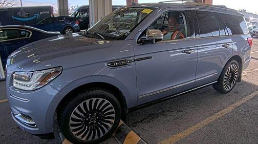 Crystal Blue Metallic 2019 Lincoln Navigator Black Label