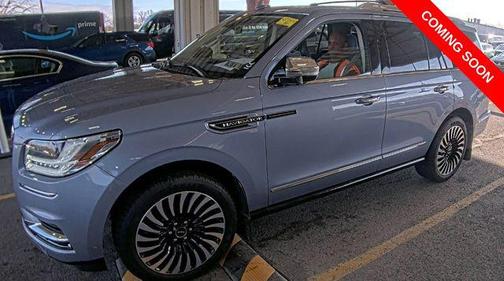 Crystal Blue Metallic 2019 Lincoln Navigator Black Label