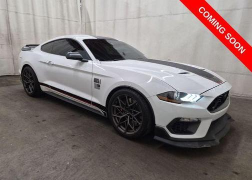 Oxford White 2022 Ford Mustang Mach 1 Fastback