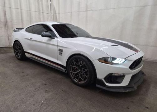 Oxford White 2022 Ford Mustang Mach 1 Fastback