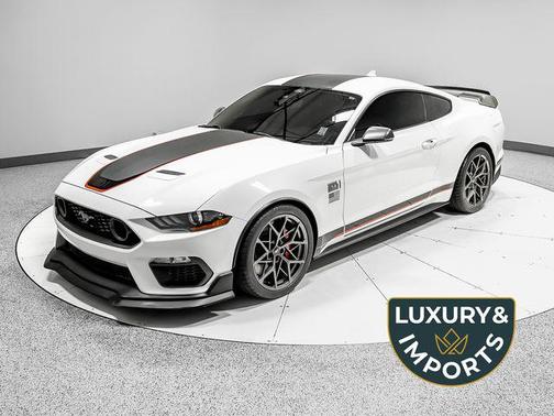 Oxford White 2022 Ford Mustang Mach 1 Fastback