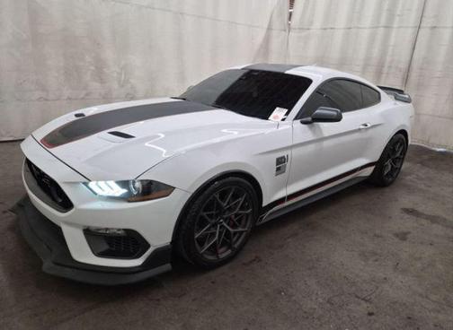 Oxford White 2022 Ford Mustang Mach 1 Fastback