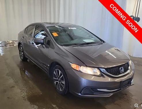 Gray 2015 Honda Civic EX