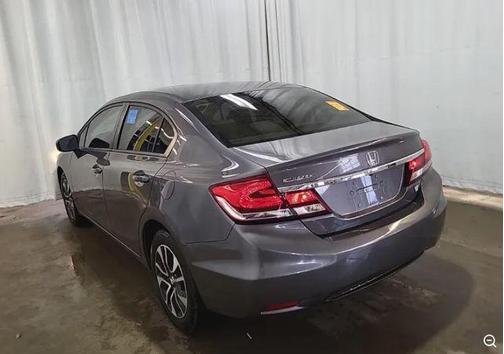Gray 2015 Honda Civic EX