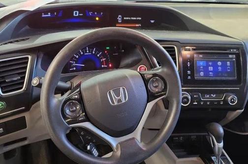 Gray 2015 Honda Civic EX