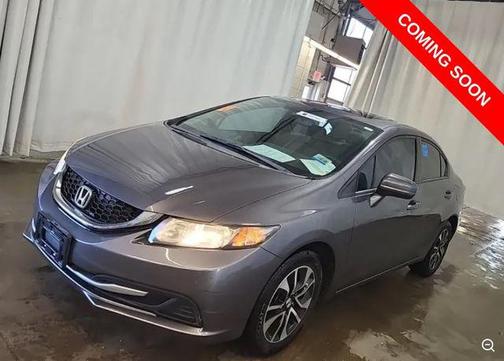 Gray 2015 Honda Civic EX