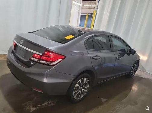 Gray 2015 Honda Civic EX