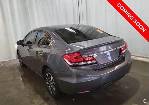 Gray 2015 Honda Civic EX