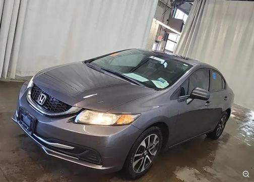 Gray 2015 Honda Civic EX