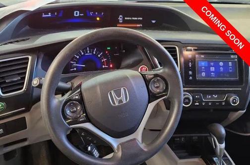 Gray 2015 Honda Civic EX