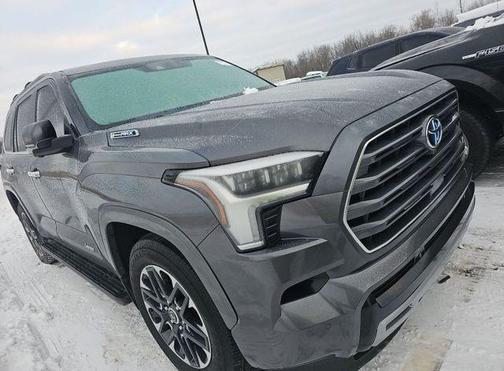 Magnetic Gray Metallic 2023 Toyota Sequoia Limited