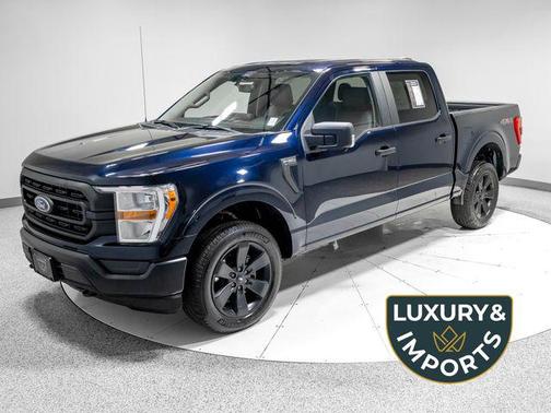 Blue Metallic 2021 Ford F-150 XL