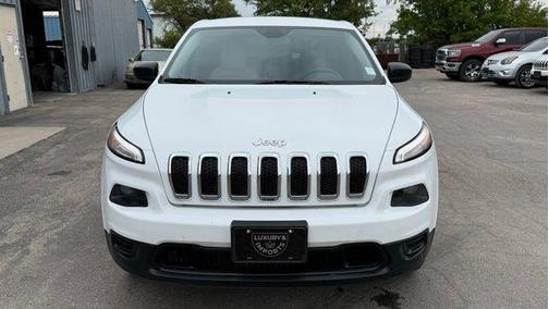 Bright White Clearcoat 2017 Jeep Cherokee Sport