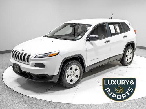 Bright White Clearcoat 2017 Jeep Cherokee Sport