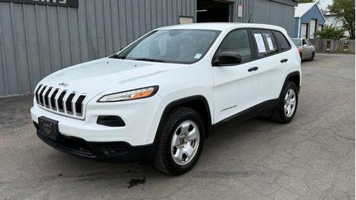 Bright White Clearcoat 2017 Jeep Cherokee Sport