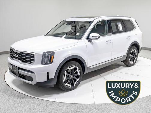 Glacial White Pearl 2025 Kia Telluride S