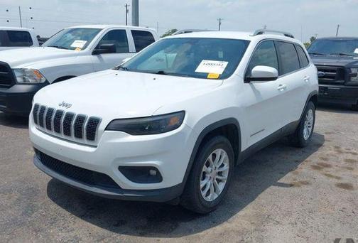 Bright White Clearcoat 2019 Jeep Cherokee Latitude