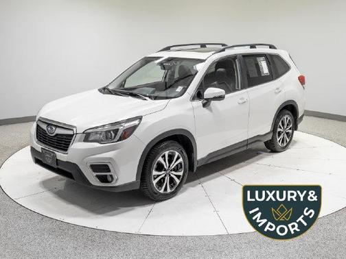 Crystal White Pearl 2019 Subaru Forester Limited