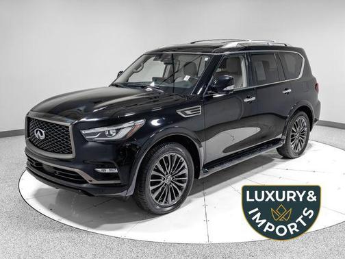 Black Obsidian 2023 INFINITI QX80 PREMIUM SELECT AWD