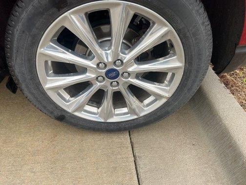 Ruby Red 2017 Ford Edge Titanium