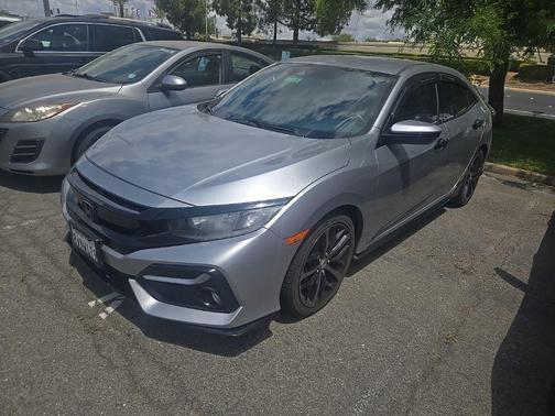 Lunar Silver Metallic 2021 Honda Civic Sport