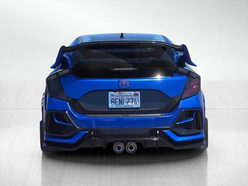 Aegean Blue Metallic 2018 Honda Civic Sport