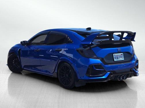 Aegean Blue Metallic 2018 Honda Civic Sport