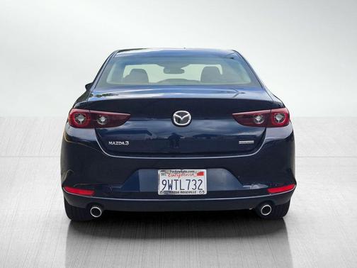 Deep Crystal Blue Mica 2025 Mazda Mazda3 FWD w/Preferred Package