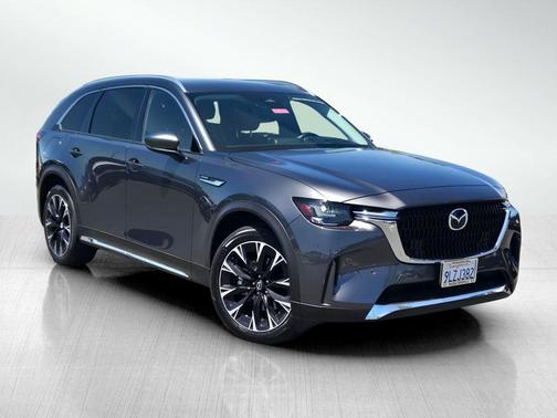 Machine Gray Metallic 2024 Mazda CX-90 PHEV Premium