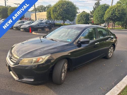 Black 2014 Honda Accord LX