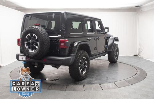 Black Clearcoat 2024 Jeep Wrangler 4xe Rubicon