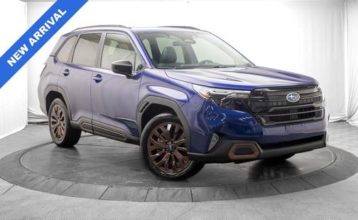 Sapphire Blue Pearl 2025 Subaru Forester Hybrid Sport