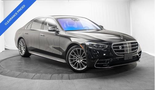 Black 2023 Mercedes-Benz S-Class S 500 4MATIC