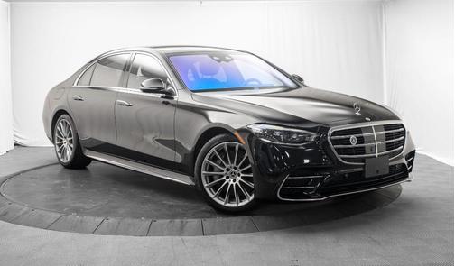 Black 2023 Mercedes-Benz S-Class S 500 4MATIC