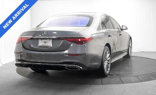 Gray 2023 Mercedes-Benz S-Class S 500 4MATIC